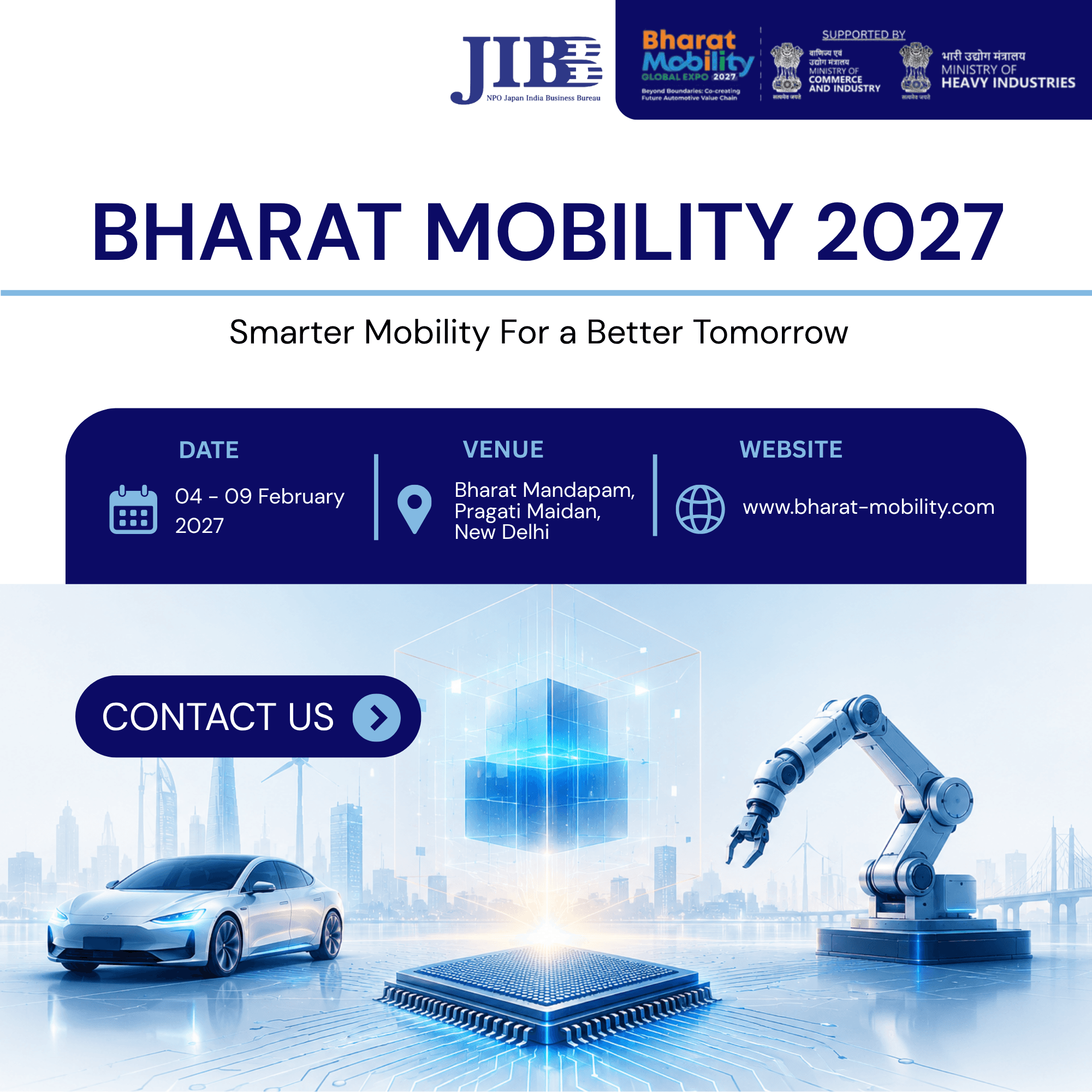 Bharat Mobility 2027 グローバルエキスポ