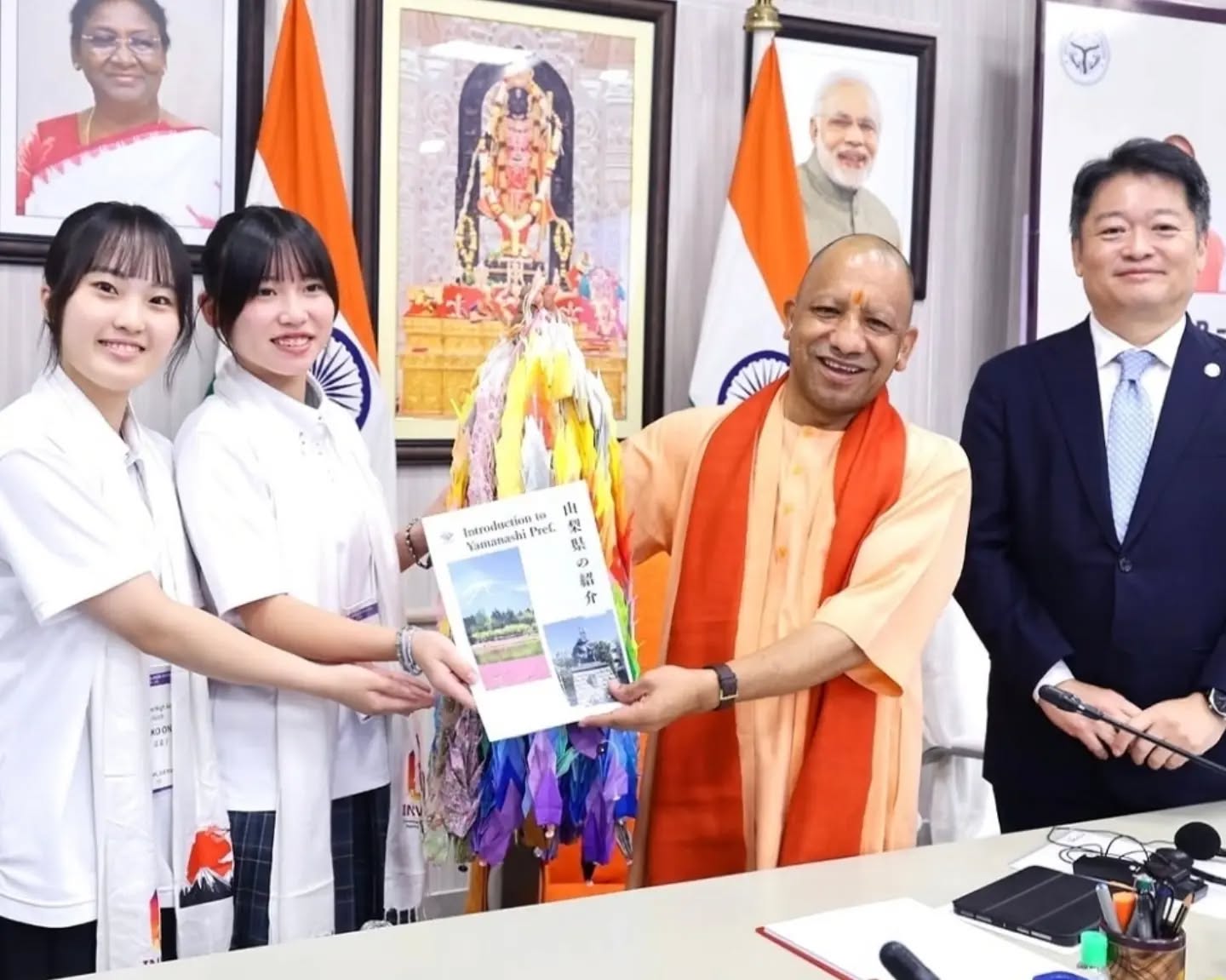 Yamanashi Delegation Meeting in Uttar Pradesh